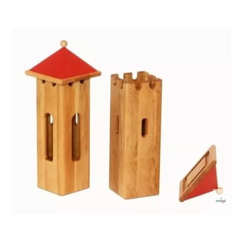 Drewart veľká veža s červenou strechou