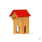 Drewart žeriav s červenou strechou