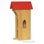 Drewart žeriav s červenou strechou