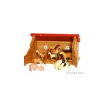 DREWART ISTÁLLÓ PIROS TETŐVEL - előrendelésre