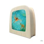 TOVERLUX KÉP A LÁMPÁBA,  Eentje van Margo - Turtle Silhouette