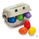 ERZI TOJÁSOK TARTÓBAN, SZÍNES - 6 DARABOS