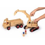 FAGUS DREVENÝ BÁGER S GUMOVÝMI PÁSAMI