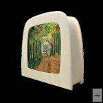 TOVERLUX KÉP A LÁMPÁBA,  Gwen's Illustrations - Autumn Stroll Silhouette