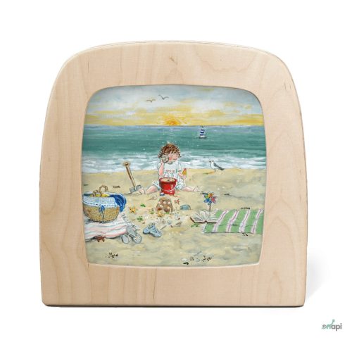 TOVERLUX KÉP A LÁMPÁBA, Gwen's Illustrations -  I hear the Sea Silhouette