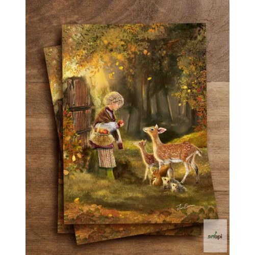 IRIS ESTHER KÉPESLAP - DEER DELIGHTS/ SZARVASOK