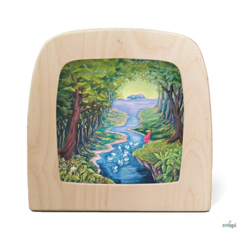 TOVERLUX KÉP A LÁMPÁBA,  Kapitein Kalk -  Wild Swans Silhouette