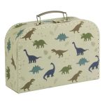 A LITTLE LOVELY COMPANY  BŐRÖNDSZETT, 2 DB-OS -  DINOSZAURUSZ