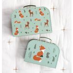 A LITTLE LOVELY COMPANY  BŐRÖNDSZETT, 2 DB-OS - ERDEI ÁLLATOK