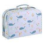 A LITTLE LOVELY COMPANY  BŐRÖNDSZETT, 2 DB-OS - ÓCEÁN