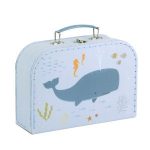 A LITTLE LOVELY COMPANY  BŐRÖNDSZETT, 2 DB-OS - ÓCEÁN