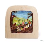 TOVERLUX KÉP A LÁMPÁBA,  Het Wol Feetje - Root Children Silhouette