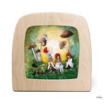 TOVERLUX KÉP A LÁMPÁBA,  Het Wol Feetje - Children of the Forest Silhouette