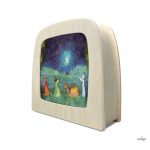 TOVERLUX KÉP A LÁMPÁBA,  Het wol Feetje -  Three Kings Silhouette