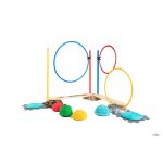 MUFFIK egyensúlyozó kő, Teknős - piros