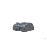 MUFFIK egyensúlyozó kő, Rönk - szürke