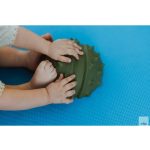 MUFFIK egyensúlyozó kő , Gesztenye - zöld