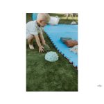 MUFFIK egyensúlyozó kő , Gesztenye - pasztell zöld