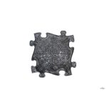 MUFFIK Hosszabbító tuskó - Hópehely puha, szürke- csillogó