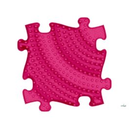 MUFFIK KEMÉNY TWISTER PUZZLE ELEM, 1 DB - RÓZSASZÍN