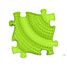MUFFIK KEMÉNY TWISTER PUZZLE ELEM, 1 DB - LIME