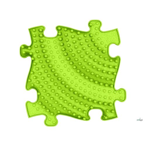 MUFFIK KEMÉNY TWISTER PUZZLE ELEM, 1 DB - LIME