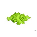 MUFFIK KEMÉNY TWISTER PUZZLE ELEM, 1 DB - LIME