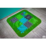 MUFFIK KEMÉNY TWISTER PUZZLE ELEM, 1 DB - LIME