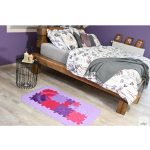 MUFFIK KEMÉNY TWISTER PUZZLE ELEM, 1 DB - RÓZSASZÍN