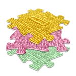 MUFFIK PUHA PUZZLE - PASZTEL RÓZSASZÍN