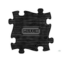 MUFFIK PUHA PUZZLE - FEKETE