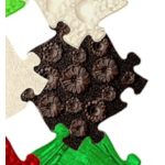 MUFFIK PUHA RÉT PUZZLE, BARNA, limitát- kifutott