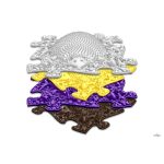 MUFFIK KEMÉNY SÜNI PUZZLE SÁRGA