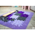 MUFFIK KEMÉNY SÜNI PUZZLE - LILA