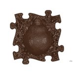 MUFFIK KEMÉNY SÜNI PUZZLE -BARNA