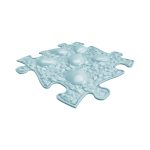 MUFFIK  PUHA DÍNÓ TOJÁS , PASZTELL KÉK