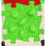 MUFFIK  PUHA DÍNÓ TOJÁS , LIME, limitált- kifutott