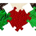 MUFFIK PUHA KAVICSOK PUZZLE - PIROS, limitált- kifutott