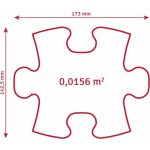MUFFIK MINI KEMÉNY FŰ PUZZLE - ZÖLD
