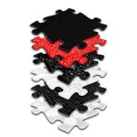 MUFFIK BÉBI SZETT, BLACK & WHITE  