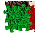 MUFFIK PUHA GYÖKEREK PUZZLE - ZÖLD, limitált- kifutott