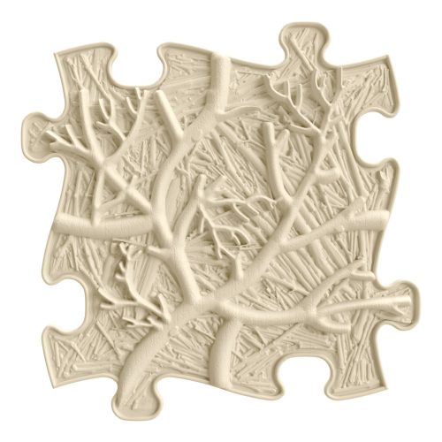 MUFFIK FÉLKEMÉNY GYÖKEREK PUZZLE - BÉZS