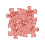 MUFFIK PUHA GYÖKEREK PUZZLE - PASZTELL NARANCSSÁRGA, limitált