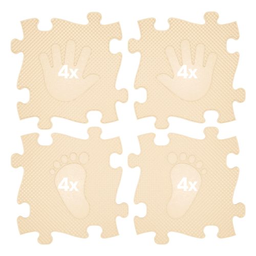 MUFFIK AKTÍV KÉZ-LÁB SZETT, 16 DB - BÉZS