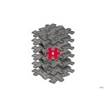 MUFFIK KÍGYÓ SZETT, 6 DARABOS - SZÜRKE