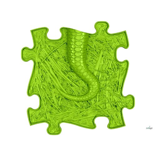 MUFFIK KEMÉNY KÍGYÓFAROK ELEM - LIME