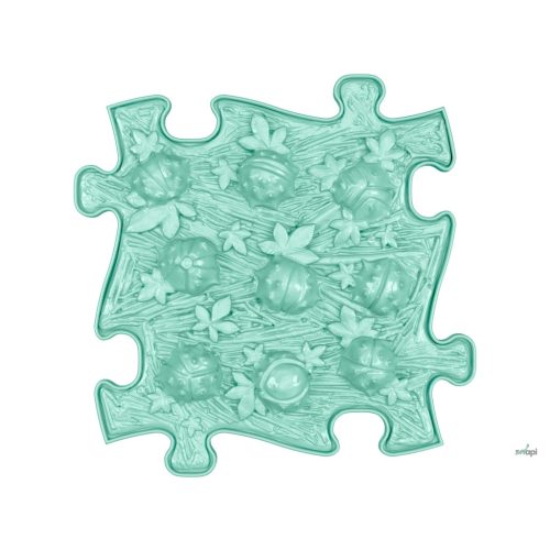 MUFFIK PUHA GESZTENYE PUZZLE - PASZTELL TÜRKIZ, limitált