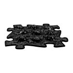 MUFFIK KEMÉNY GESZTENYE PUZZLE - FEKETE