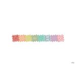 MUFFIK SZIVÁRVÁNY SZETT, PASZTELL, 8 DB