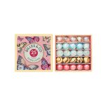 BILLES & CO ÜVEGGOLYÓ SZETT -  BUTTERFLIES ANAMORPHIC MINIBOX 2024